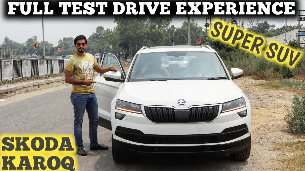 Driving New Skoda Karoq, Powerful Performance SUV In Segment,Detail Review Video