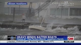 Superstorm Sandy batters boats
