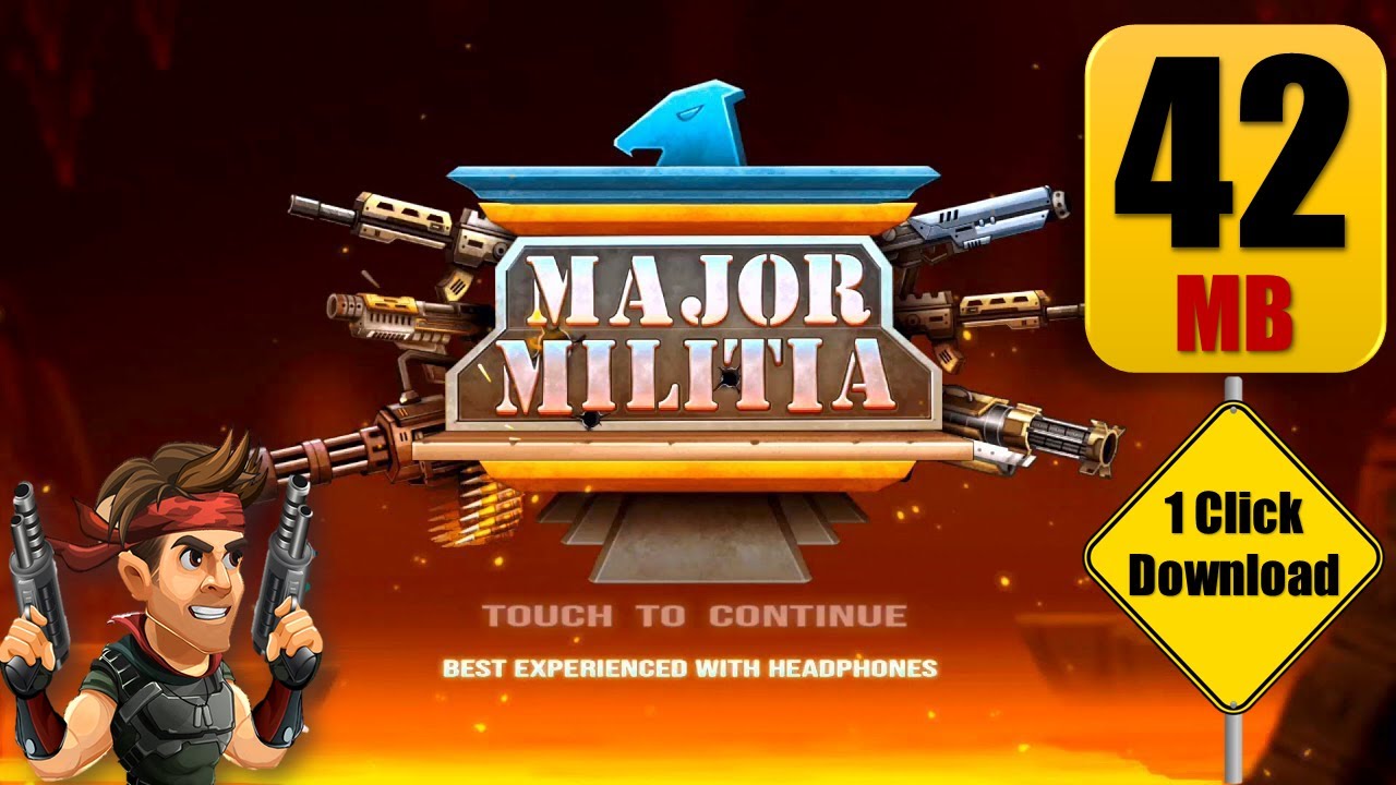 Major Militia l 1 Click Download Link | Google Play | Mod Apk | Mr. Flukes | Unlimited Money