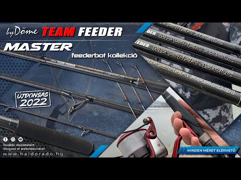 Фідерне вудилище Haldorado By Döme TEAM FEEDER Master 395LC 3.9m 50-170g, видео 1