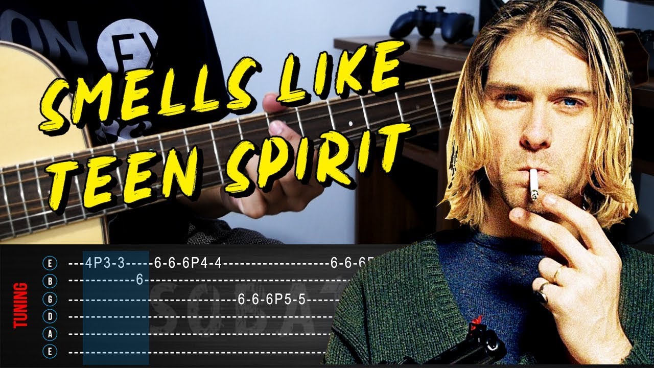 Nirvana - Smells Like Teen Spirit #violao #guitarra #guitar, nirvana  smells like spirit