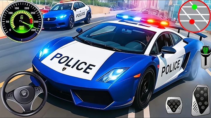 police Car Chase Simulator 3D Game - Real Cop Cars Driving Simulator 2025 - Android GamePlay