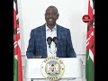 Ruto calls for immediate cessation of hostilities in eastern DRC amid worsening humanitarian crisis