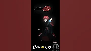 Akatsuki 8 Character Itachi Sasori Konan Deidara Kakuzu Kisame Hidan Orochimaru Black Ninja 09 