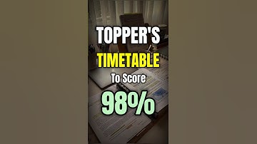 Best timetable for Study | Follow this time table to score 98% | #shorts #short