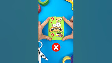 Try to Solve Paper Craft Puzzle with Anxiety by Inside Out 🧩#insideout2 #insideout #crafts  #puzzle