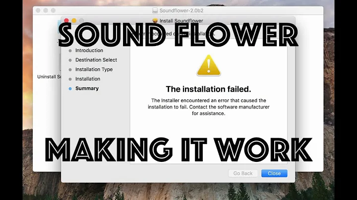 HOW to USE 🔈SoundFlower on macOS (and make it work!)