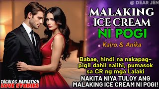 BABAE, DI NAKATIIS AT PUMASOK NA SA CR NG LALAKI. NAKITA TULAY ANG MALAKING PINK ICE CREAM NI POGI!