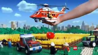 Lego City - Fire Helicopter - TV Toy Commercial - TV Spot - TV Ad - 2010