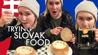 Trying Slovak Food | What I Ate in Bratislava, Slovakia screenshot 2