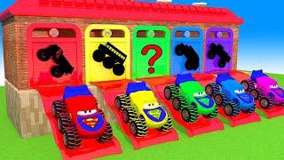 McQueen,  DACIA, LAMBORGHINI, BMW, MASERATI, POLICE CARS Transfiguration Fountain Crossing screenshot 3