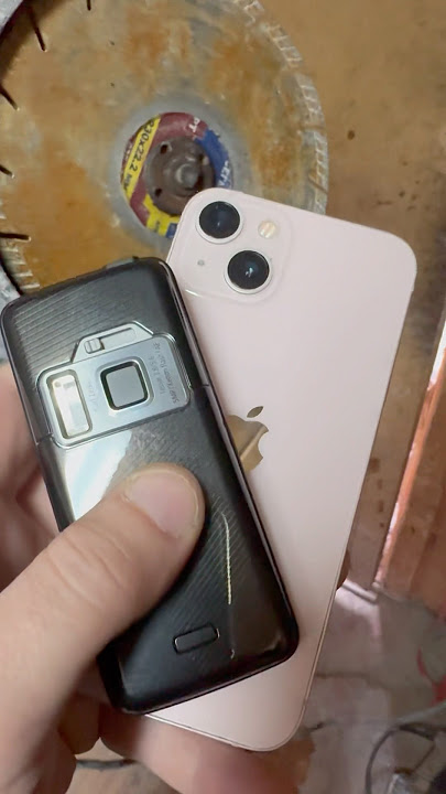 Nokia N82 & IPhone 13 camera test