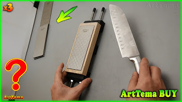 How To Sharpen a Knife To Razor Sharp | A diamond whetstone that sharpens a knife | Aliexpress