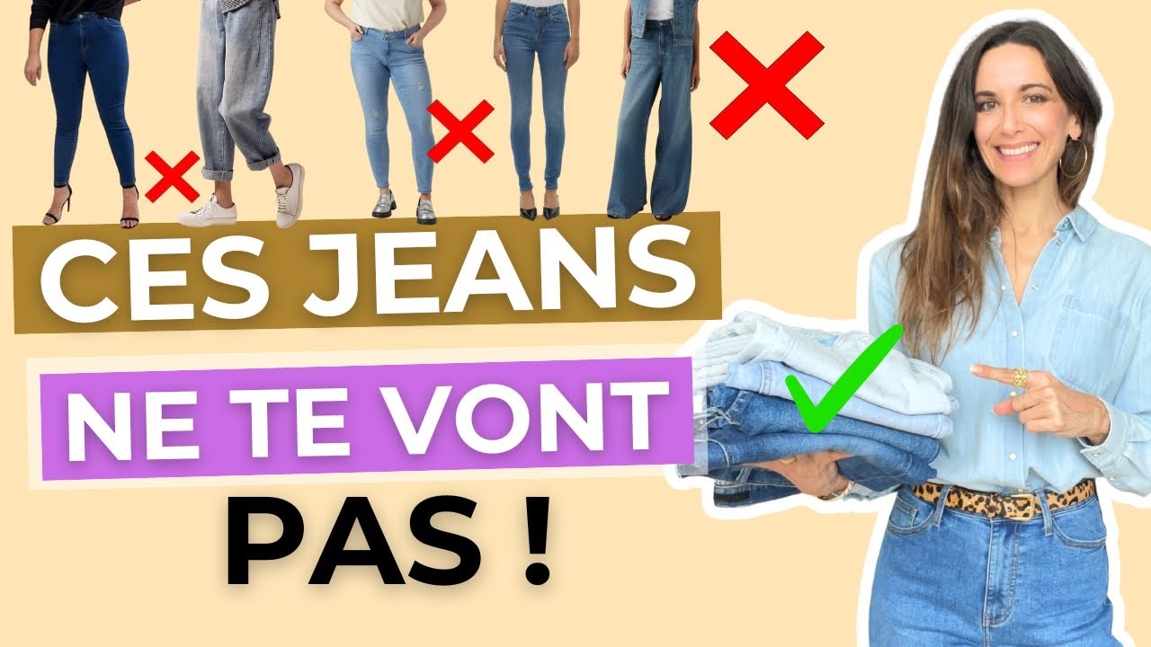 Comment bien s’habiller en jean : GUIDE morphologies + 9 looks stylés