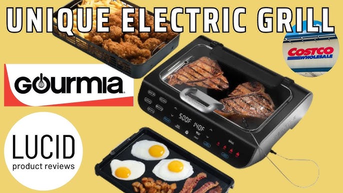 Gourmia Food Station Indoor Grill and Air Fryer