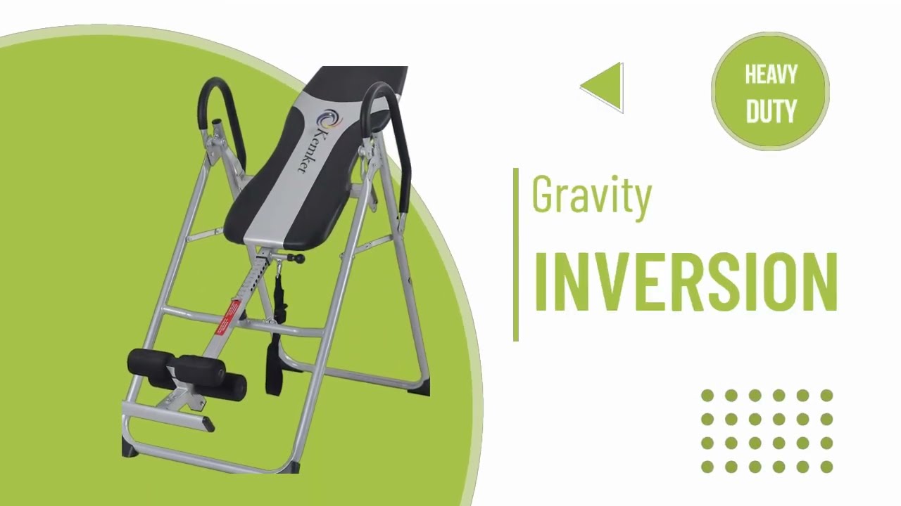 Inversion Tables Gdrasuya Inversion Traction Table For Back Pain ...