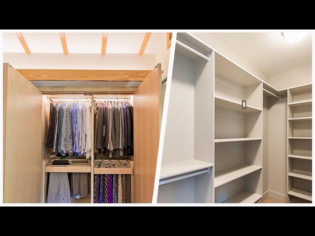 Molded Craftsman Closet Design