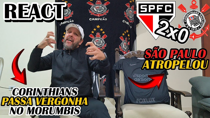 REACT São Paulo 2x0 Corinthians - BRASILEIRÃO 2025 - SÃO PAULO DA UM BAILE NO CORINTHIANS! VERGONHA!