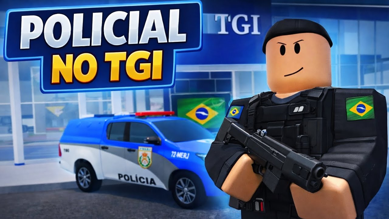 TROCA DE TIROS!! TGI ROLEPLAY🚨 vida de polícia 