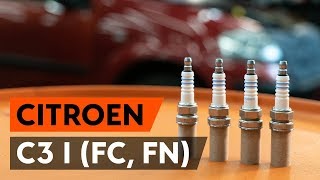 Как се сменя Запалителни свещи на CITROËN C3 I (FC_) - видео ръководство