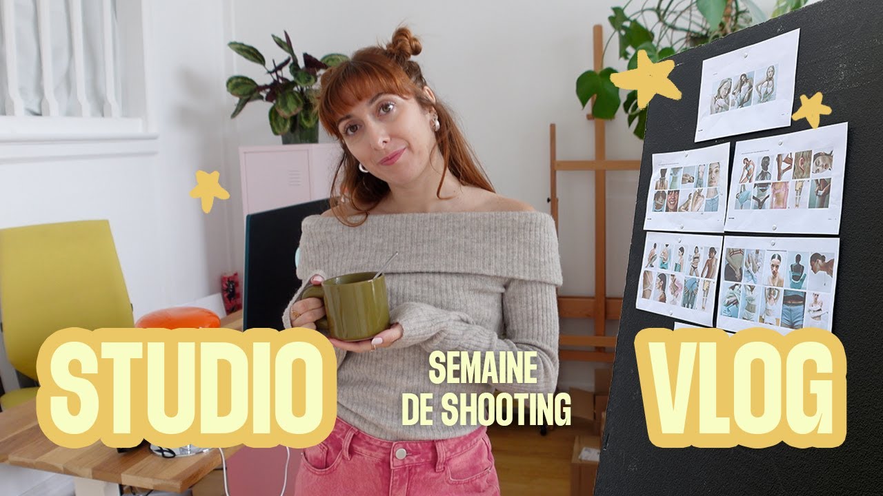 Ma vie de directrice artistique : 2 semaines intenses de shootings 📸 STUDIO VLOG