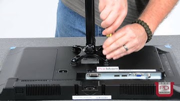 Installing the PD181-701 Articulating Wall Mount for 24" &  32" TVs. VESA: 75x75, 100x100, 100x200