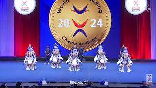Team Finland All Girl Premier ICU World Cheerleading Championship 2024 Semi Finals