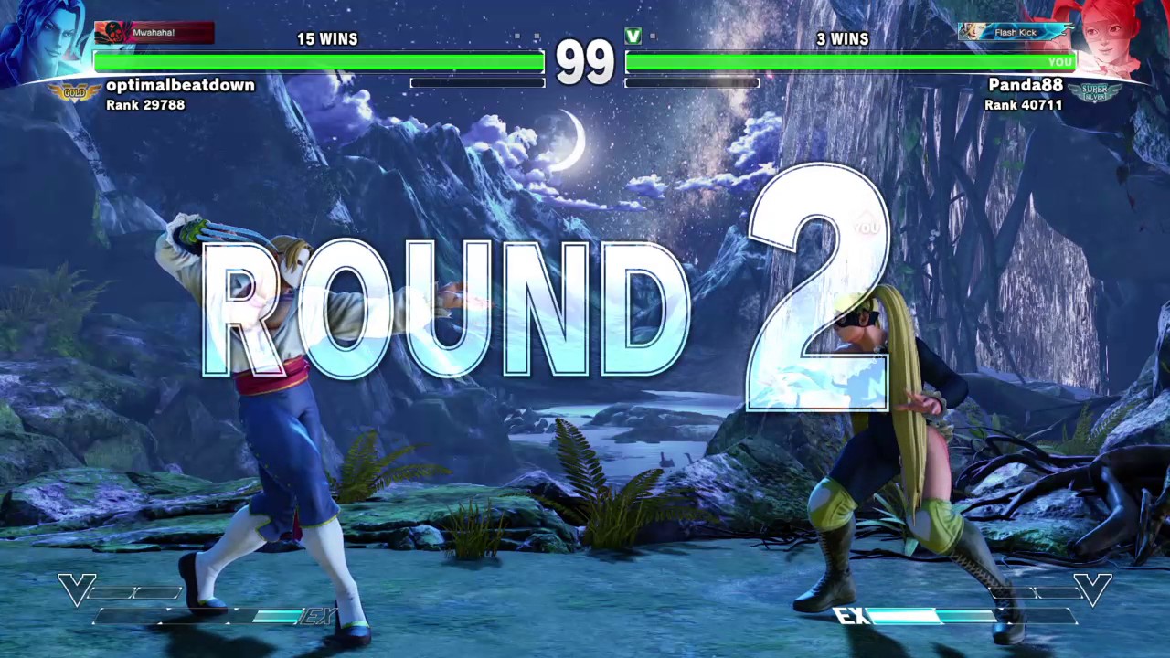 STREET FIGHTER V When teabagging goes wrong