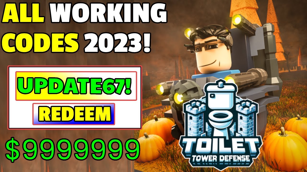 Roblox toilet defense codes