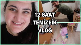 2 YAŞINDA BEBEKLE EVİ DİP KÖŞE TEMİZLEDİM! 😰 BİTTİM BİTTİM BİTTİM 😀