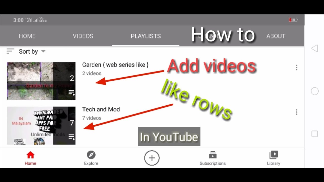 How to add playlists in our YouTube channel 2020 : Newest Trick to add ...