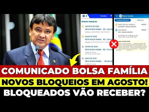 ⚠️COMUNICADO URGENTE BOLSA FAMÍLIA: GOVERNO já COMEÇOU a DESBLOQUEAR quem estava BLOQUEADO?