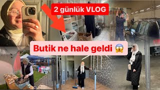 4.Gün kermes⁉️Butik bomboş😱nasıl toparlanacak burası⁉️Turgut bulmuşken araba temizlensin🫢VLOG💯