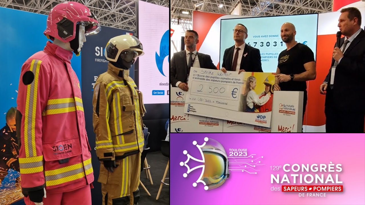 Congrès National des Sapeurs-Pompiers 2023 à Toulouse