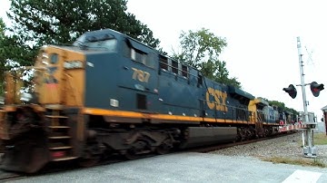 CSX Intermodal Fly By Doswell Virginia