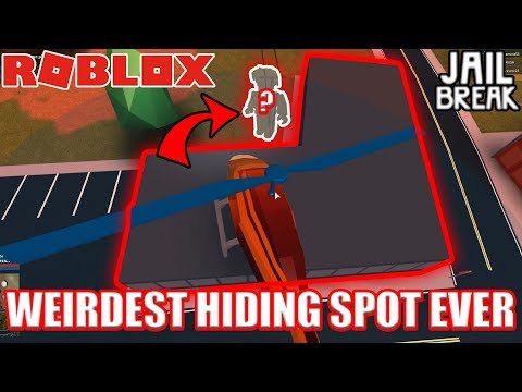 Weirdest Hiding Spot Ever Roblox Jailbreak Hide And Seek - roblox new hide and seek game