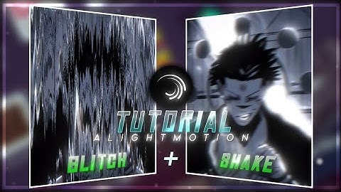 Glitch + Zoom In/Out Shake Tutorial | Alight Motion | Animanga Tips #shaketutorial #shakepack
