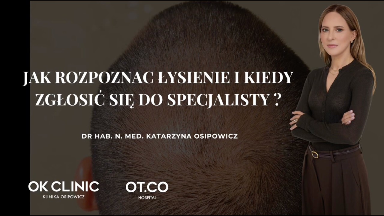 Wypadanie włosów – jak rozpoznać łysienie