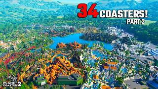 We Completed Our Tour of This MASSIVE 800-Hour Park | Planet Coaster 2