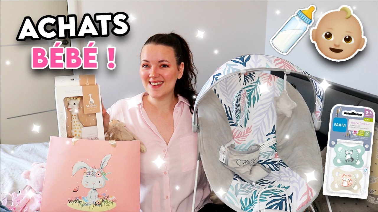 PREMIERS ACHATS (+ Cadeaux) pour BÉBÉ ! 👶🏼 Je foooonds !