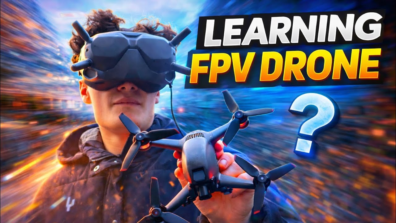 Learning to fly FPV drone - YouTube