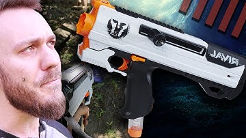 Nerf Rival Helios XVIII-700 Blaster (UNBOXING AND TESTING)