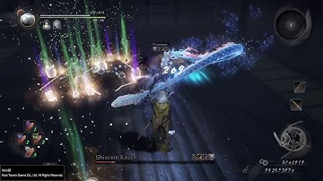 Nioh: Marobashi - Way of Demon (Paralytic Groundfire + Iai Quickdraw + Guardian Spirit Talisman)