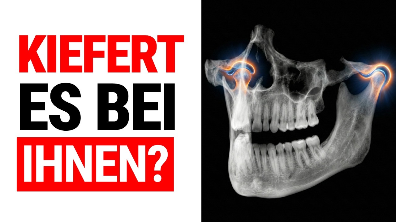 Kieferknacken? Das kann ein Warnsignal sein