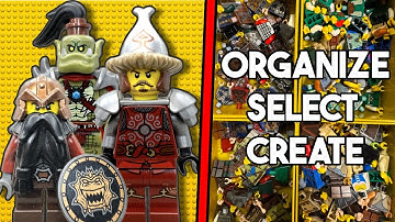 How To Organize and Store Your LEGO Minifigure Parts