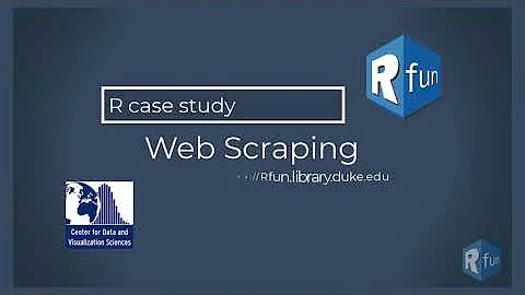 Web scraping with rvest (R Case Study).  Use RVEST to scrape and crawl websites then parse the HTML.
