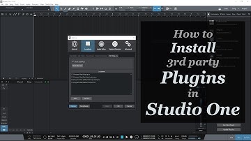 How to install plugins in Studio One