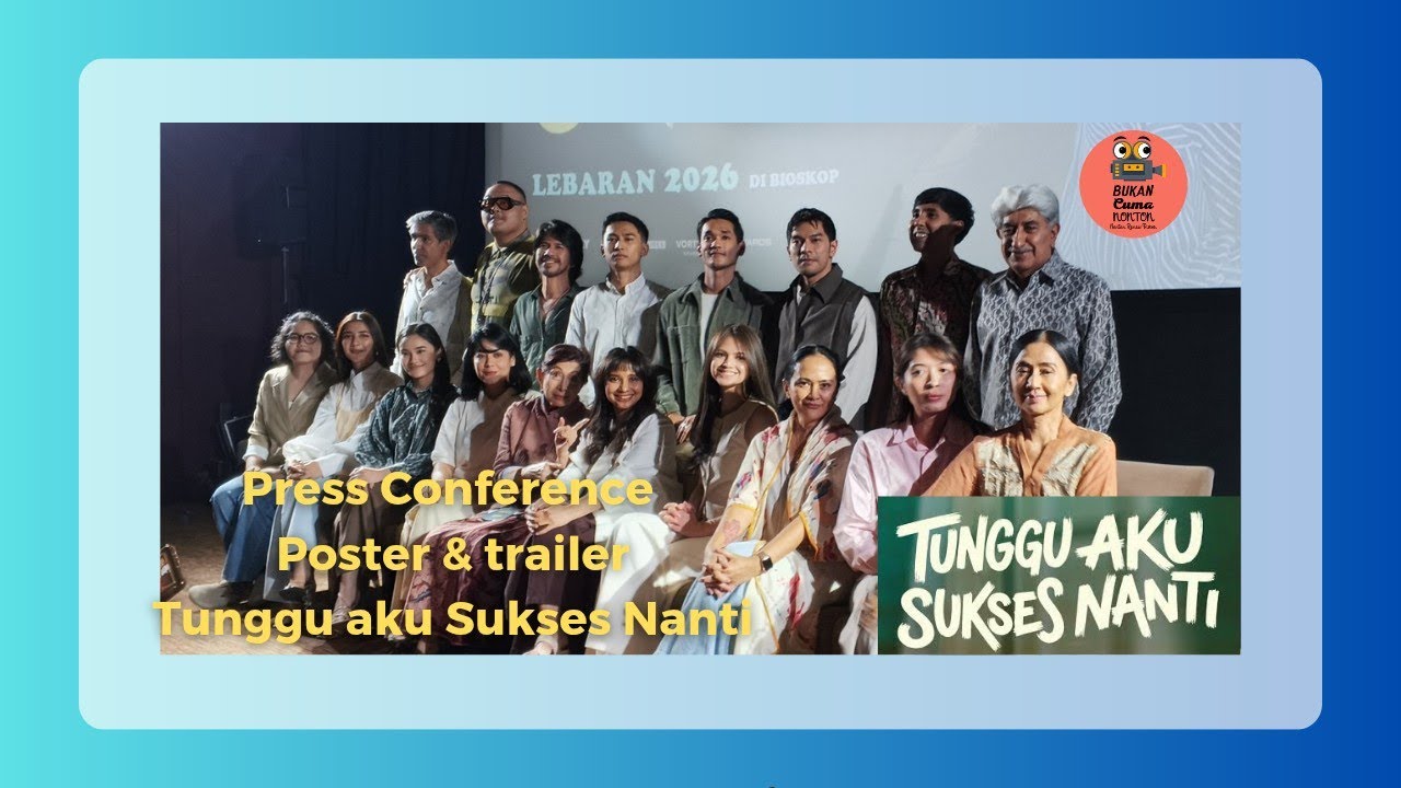 Press Conference poster Dan Trailer Lulu tobing dan ariyo Wahab berjuang hidup untuk Ardith