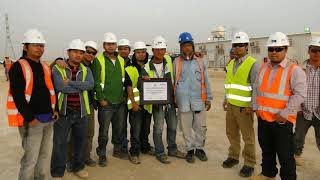 SAFETY AWARD FOR  1MILLION MANHOURS  AND 500K MANHOURS WITHOUT LOST TIME AND INJURY screenshot 1