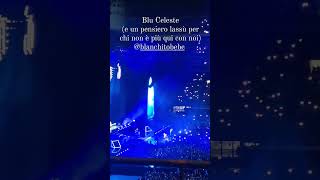 Blanco concerto luglio 2023 Milano San Siro - Blu Celeste